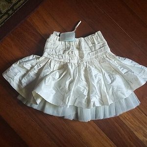 Elegant Silk Ivory skirt by The Magic Wardrobe